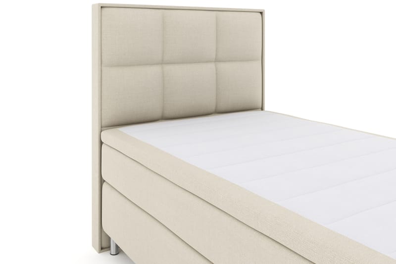LEXI No 4 Sängpaket 120 Fast - Beige/Metall - Möbler - Sovrum - Sängar - Komplett Sängpaket