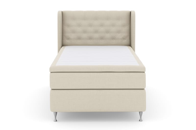 LEXI No 4 Sängpaket 120 Fast - Beige/Silver - Möbler - Sovrum - Sängar - Komplett Sängpaket