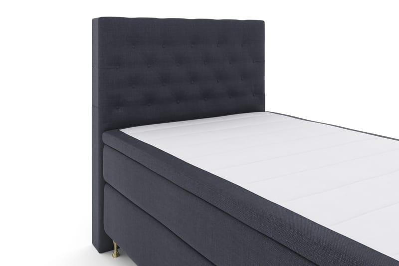 LEXI No 4 Sängpaket 120 Fast - Blå/Guld - Möbler - Sovrum - Sängar - Komplett Sängpaket