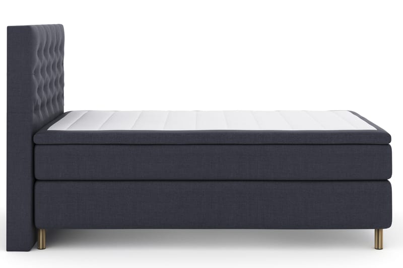 LEXI No 4 Sängpaket 120 Fast - Blå/Metall - Möbler - Sovrum - Sängar - Kontinentalsängar