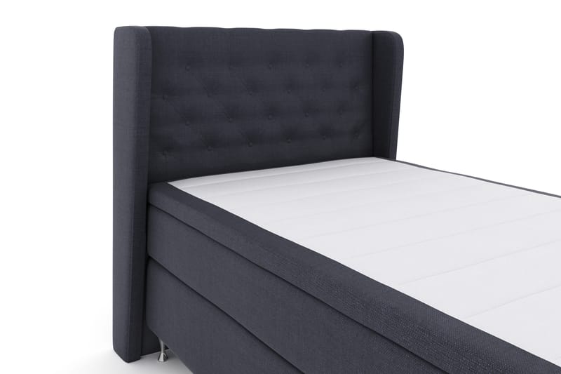 LEXI No 4 Sängpaket 120 Fast - Blå/Silver - Möbler - Sovrum - Sängar - Komplett Sängpaket