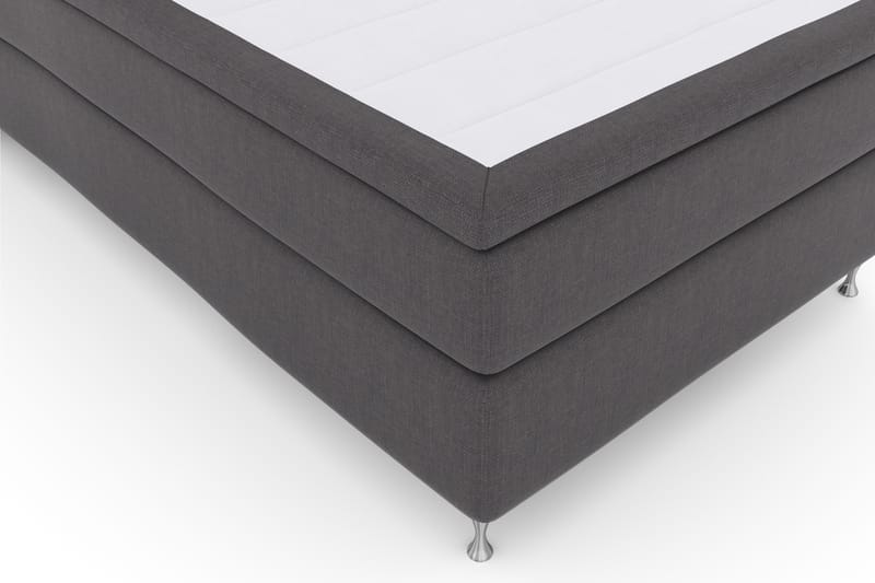 LEXI No 4 Sängpaket 120 Fast - Mörkgrå/Silver - Möbler - Sovrum - Sängar - Komplett Sängpaket