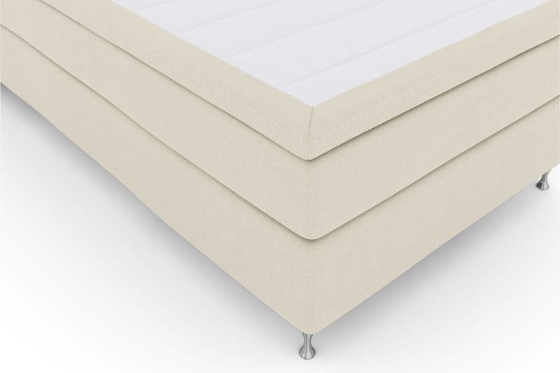 LEXI No 4 Sängpaket 120 Medium - Beige/Silver - Komplett Sängpaket - Kontinentalsängar