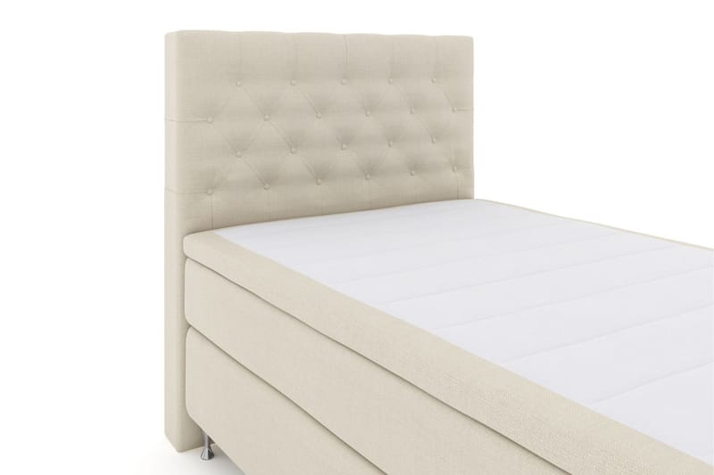 LEXI No 4 Sängpaket 120 Medium - Beige/Silver - Komplett Sängpaket - Kontinentalsängar