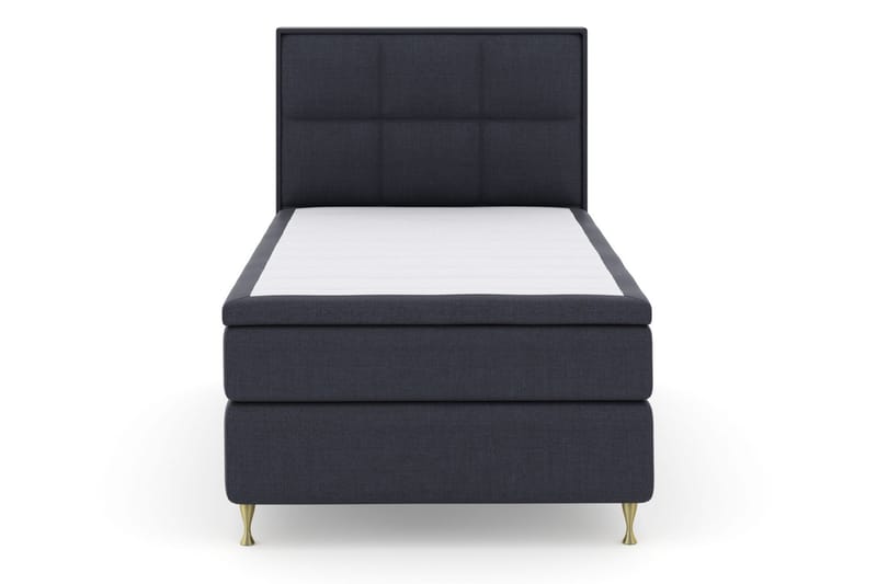 LEXI No 4 Sängpaket 120 Medium - Blå/Guld - Möbler - Sovrum - Sängar - Komplett Sängpaket