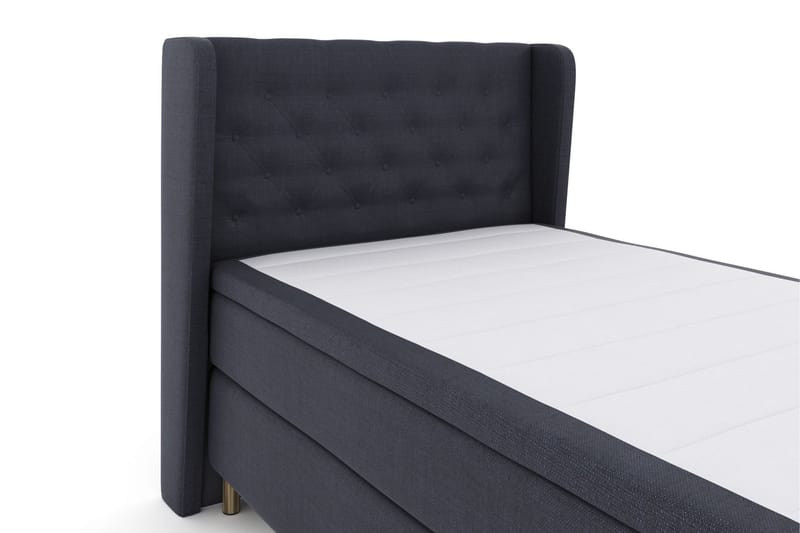 LEXI No 4 Sängpaket 120 Medium - Blå/Metall - Möbler - Sovrum - Sängar - Komplett Sängpaket