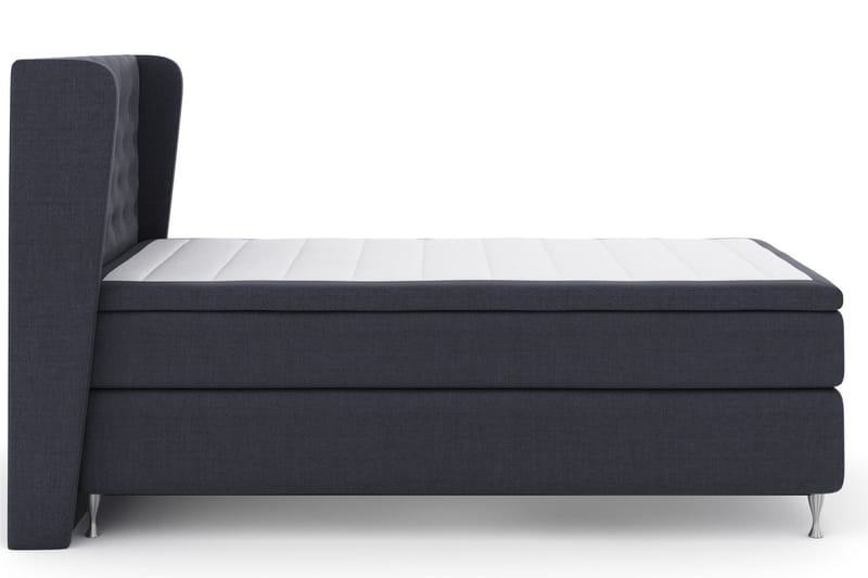 LEXI No 4 Sängpaket 120 Medium - Blå/Silver - Möbler - Sovrum - Sängar - Kontinentalsängar