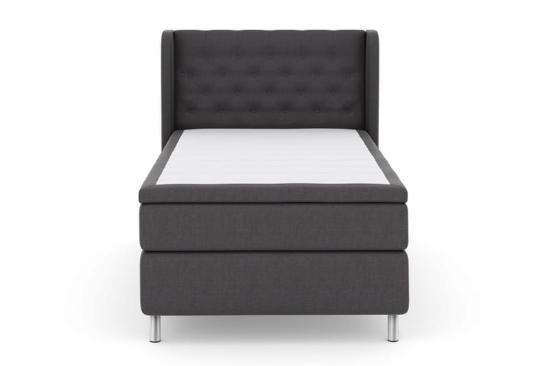 LEXI No 4 Sängpaket 120 Medium - Mörkgrå/Metall - Möbler - Sovrum - Sängar - Komplett Sängpaket