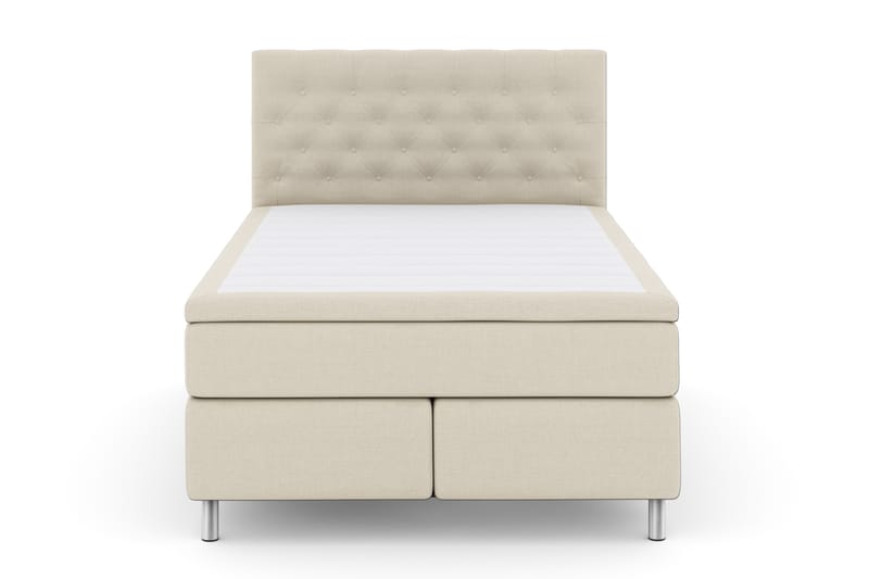 LEXI No 4 Sängpaket 140 Fast - Beige/Metall - Möbler - Sovrum - Sängar - Komplett Sängpaket