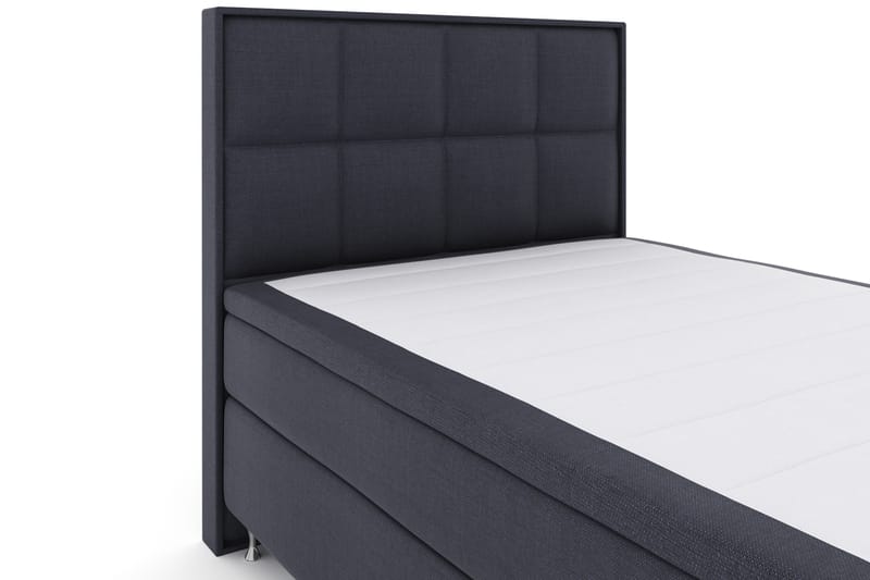 LEXI No 4 Sängpaket 140 Fast - Blå/Silver - Möbler - Sovrum - Sängar - Komplett Sängpaket