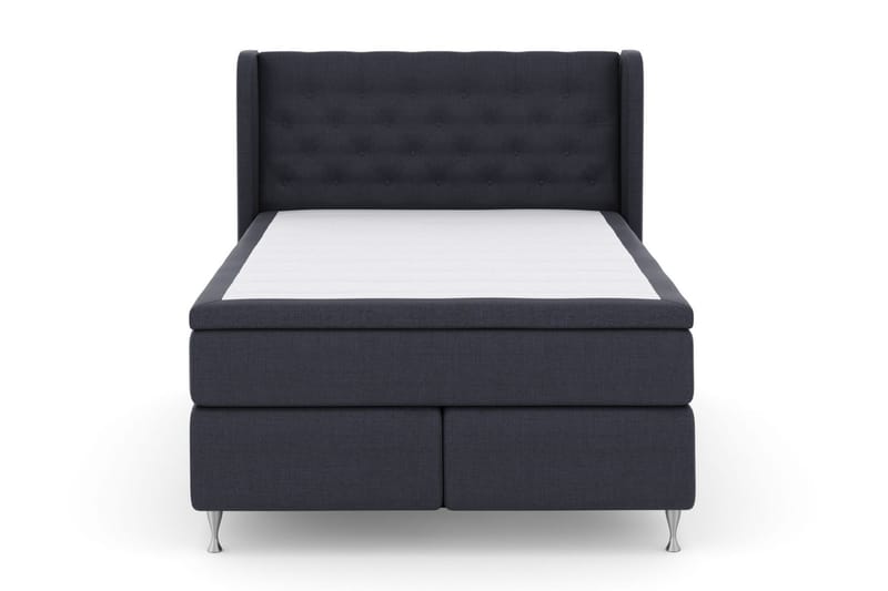 LEXI No 4 Sängpaket 140 Fast/Medium - Blå/Silver - Möbler - Sovrum - Sängar - Komplett Sängpaket