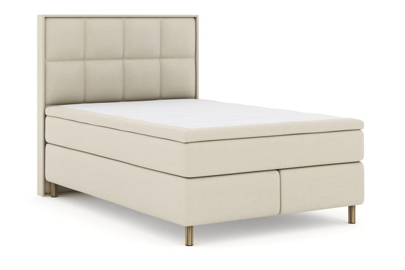LEXI No 4 Sängpaket 140 Medium - Beige/Koppar - Möbler - Sovrum - Sängar - Komplett Sängpaket
