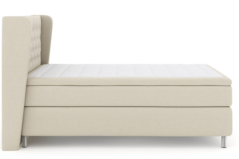 LEXI No 4 Sängpaket 140 Medium - Beige/Metall - Möbler - Sovrum - Sängar - Komplett Sängpaket