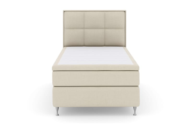 LEXI No 4 Sängpaket 160 Fast - Beige/Silver - Komplett Sängpaket - Kontinentalsängar