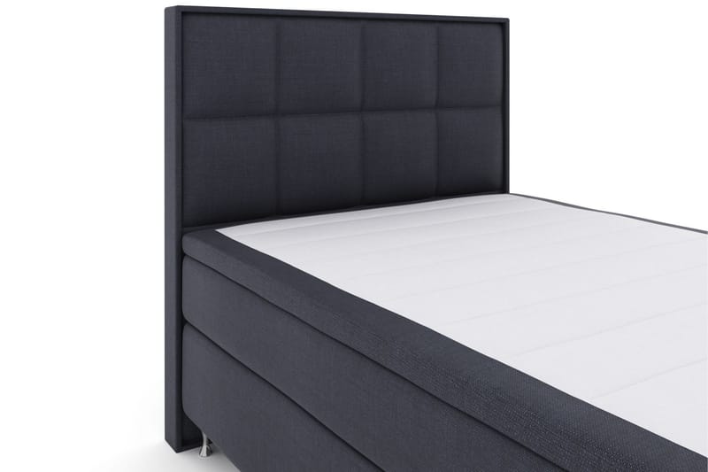 LEXI No 4 Sängpaket 160 Fast - Blå/Silver - Komplett Sängpaket - Kontinentalsängar