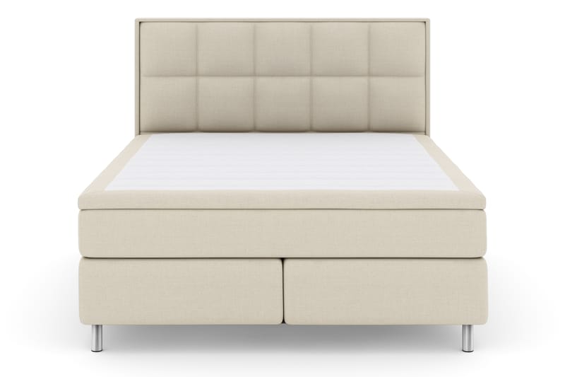 LEXI No 4 Sängpaket 180 Fast - Beige/Metall - Möbler - Sovrum - Sängar - Komplett Sängpaket