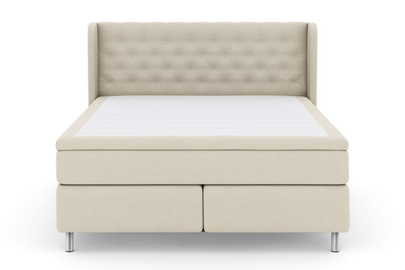LEXI No 4 Sängpaket 180 Fast - Beige/Metall - Möbler - Sovrum - Sängar - Komplett Sängpaket