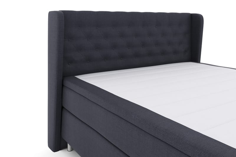 LEXI No 4 Sängpaket 180 Fast - Blå/Metall - Möbler - Sovrum - Sängar - Komplett Sängpaket