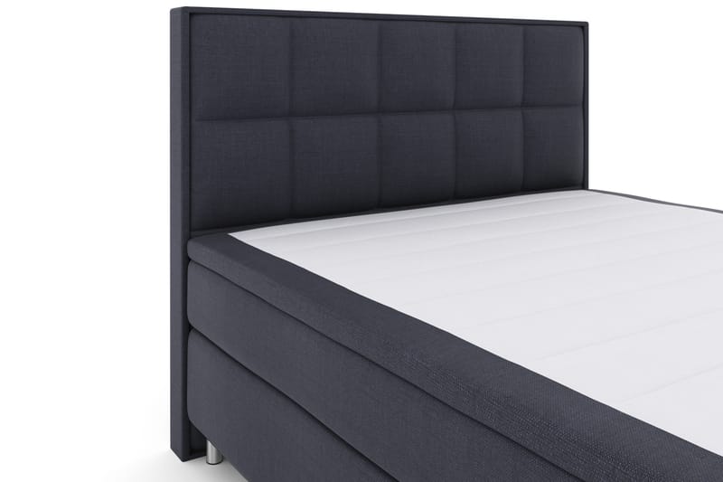 LEXI No 4 Sängpaket 180 Fast - Blå/Metall - Möbler - Sovrum - Sängar - Komplett Sängpaket