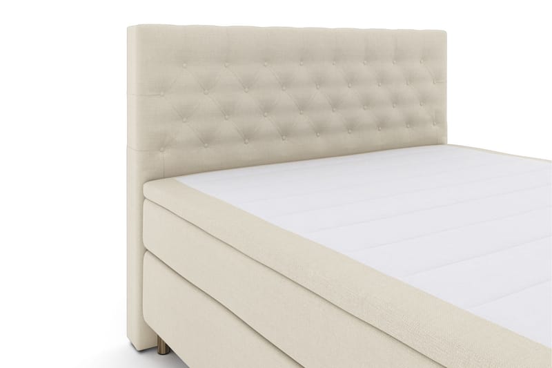 LEXI No 4 Sängpaket 180 Fast/Medium - Beige/Koppar - Komplett Sängpaket - Kontinentalsängar