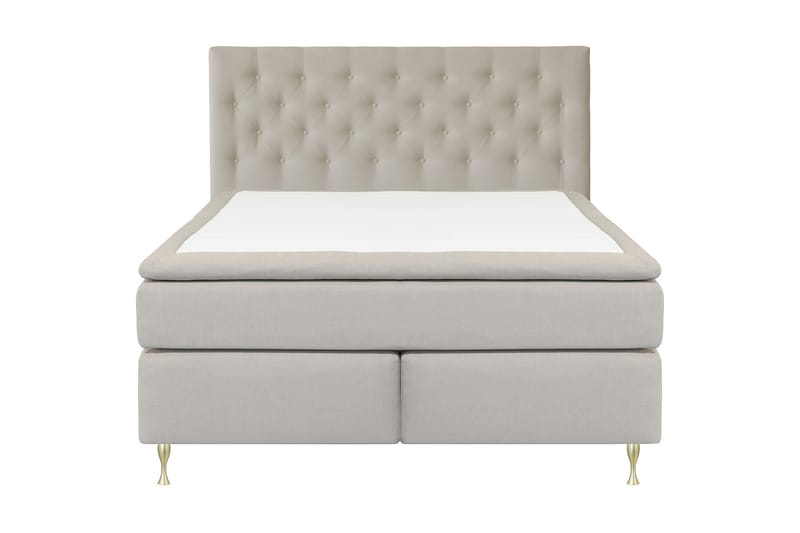 LEXI No 5 Kontinentalsäng 210 F/M Watergel Beige/Guld - Möbler - Sovrum - Sängar - Kontinentalsängar