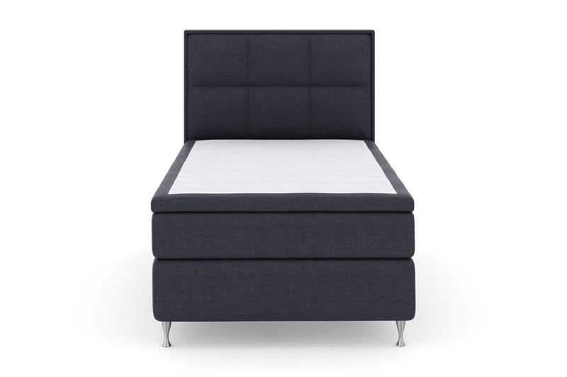 LEXI No 5 Sängpaket 120 Fast Latex - Blå/Silver - Möbler - Sovrum - Sängar - Kontinentalsängar