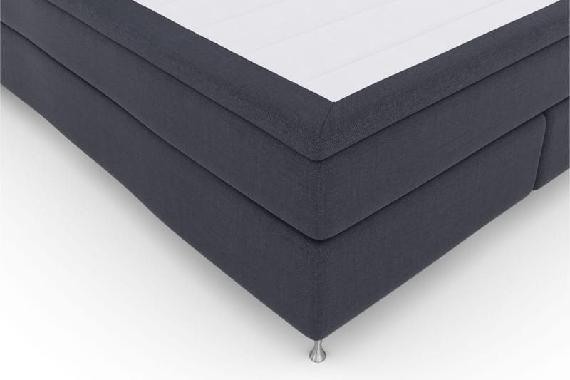 LEXI No 5 Sängpaket 210x210 Fast Watergel - Blå/Silver - Möbler - Sovrum - Sängar - Komplett Sängpaket