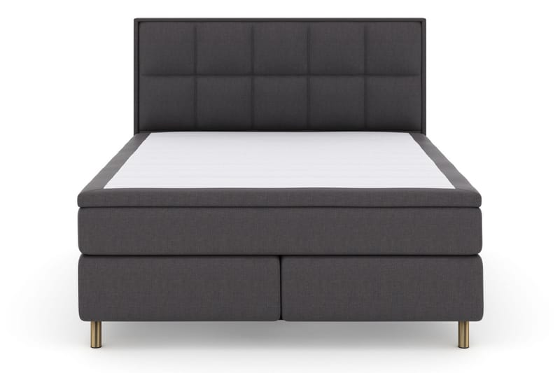 LEXI No 5 Sängpaket 210x210 Medium Latex - Mörkgrå/Koppar - Möbler - Sovrum - Sängar - Komplett Sängpaket