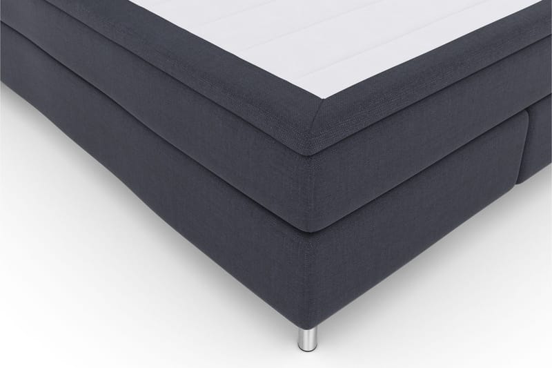 LEXI No 5 Sängpaket 210x210 Medium Watergel - Blå/Metall - Komplett Sängpaket - Kontinentalsängar