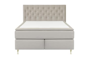 LEXI No 6 Kontinentalsäng 180 F/M Watergel Beige/Guld