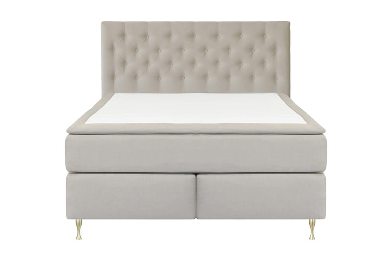 LEXI No 6 Kontinentalsäng 180 F/M Watergel Beige/Guld - Möbler - Sovrum - Sängar - Kontinentalsängar