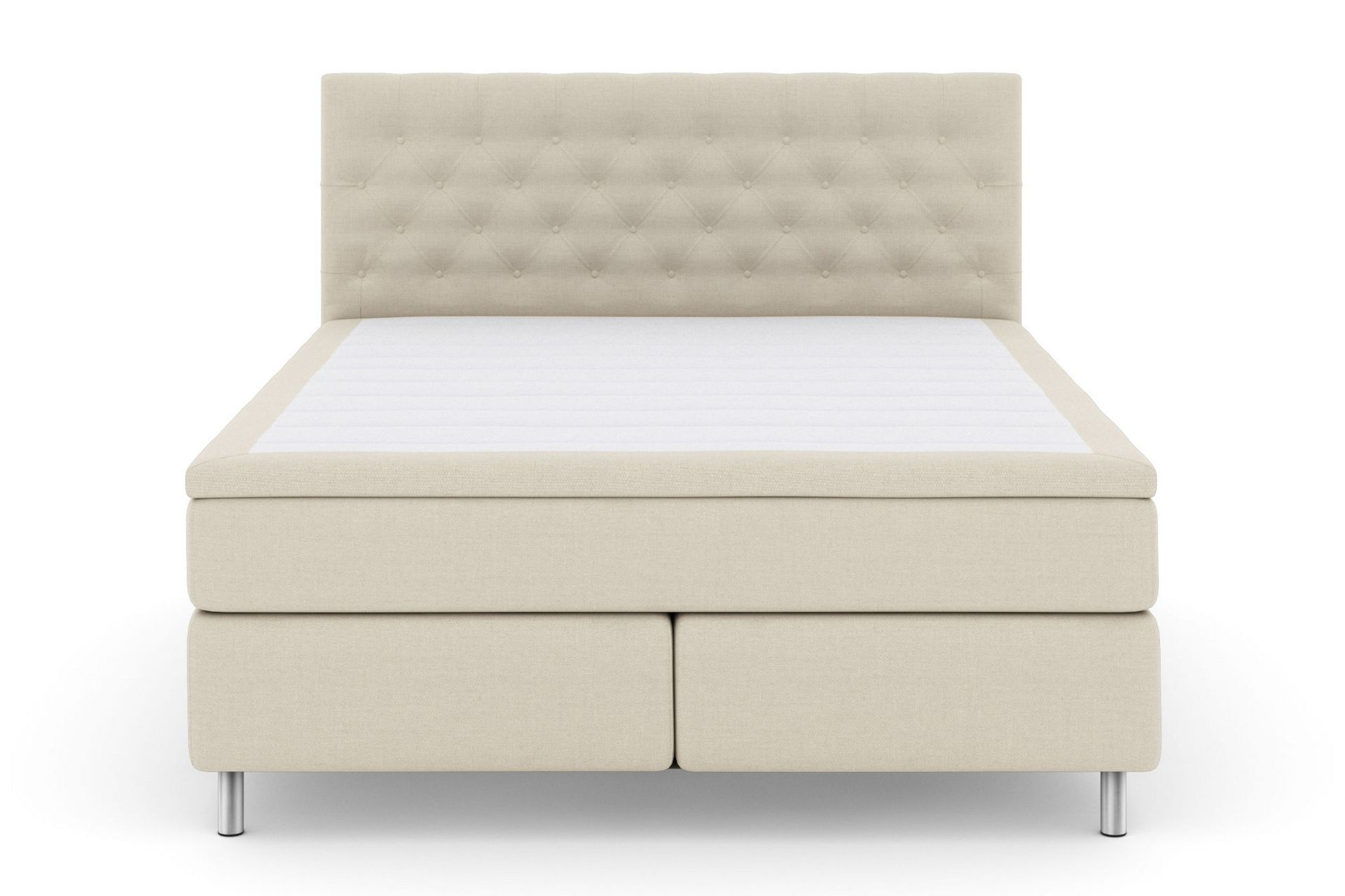 LEXI No 6 Kontinentalsäng 180 Medium Watergel Beige/Metall - Möbler - Sovrum - Sängar - Kontinentalsängar