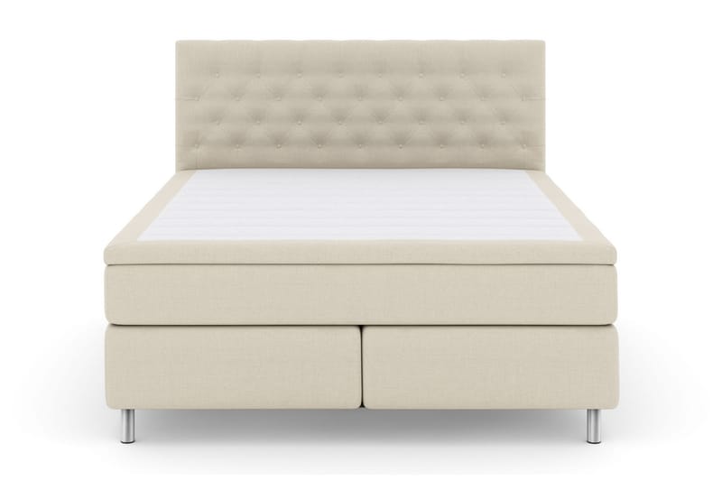 LEXI No 6 Kontinentalsäng 210 Medium Watergel Beige/Metall - Möbler - Sovrum - Sängar - Kontinentalsängar
