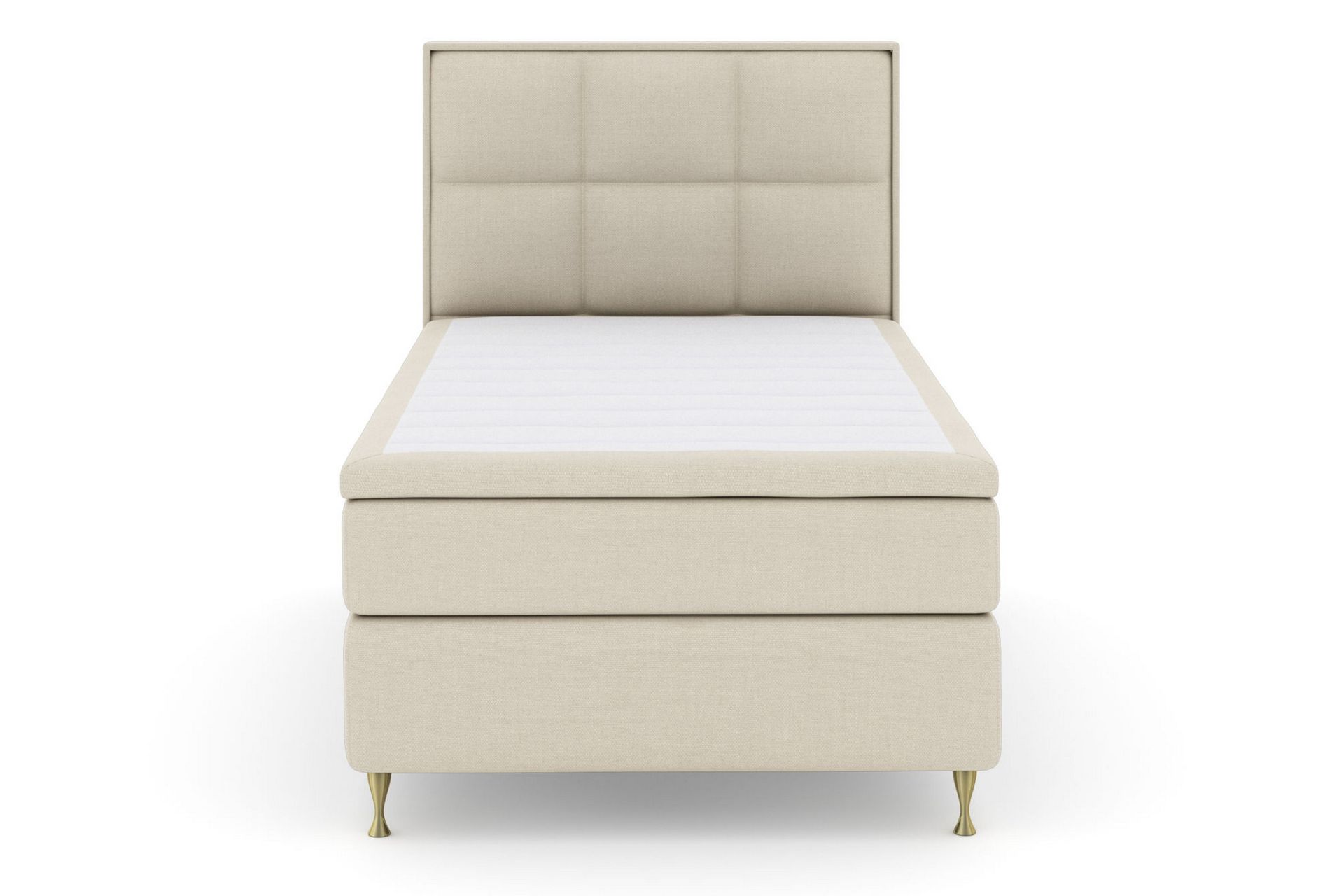 LEXI No 6 Sängpaket 120 Medium Latex/Memory - Beige/Guld - Möbler - Sovrum - Sängar - Komplett Sängpaket