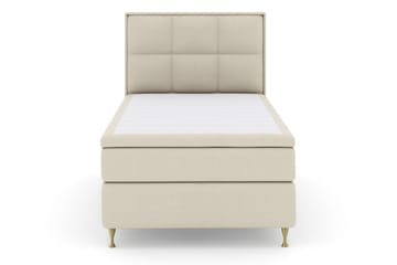 LEXI No 6 Sängpaket 120 Medium Latex/Memory - Beige/Guld - Möbler - Sovrum - Sängar - Komplett Sängpaket
