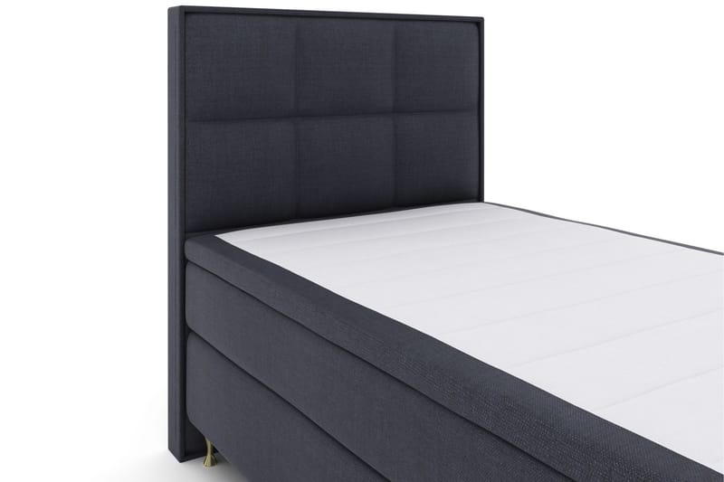 LEXI No 6 Sängpaket 120 Medium Latex/Memory - Blå/Guld - Möbler - Sovrum - Sängar - Komplett Sängpaket