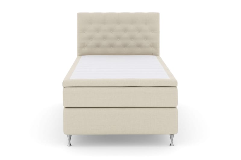 LEXI No 6 Sängpaket 120 Medium Watergel - Beige/Silver - Möbler - Sovrum - Sängar - Komplett Sängpaket