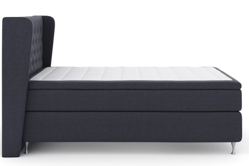 LEXI No 6 Sängpaket 140 F/M Memory/Pocket - Blå/Silver - Möbler - Sovrum - Sängar - Komplett Sängpaket