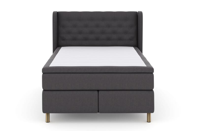 LEXI No 6 Sängpaket 140 F/M Memory/Pocket - Mörkgrå/Koppar - Möbler - Sovrum - Sängar - Komplett Sängpaket