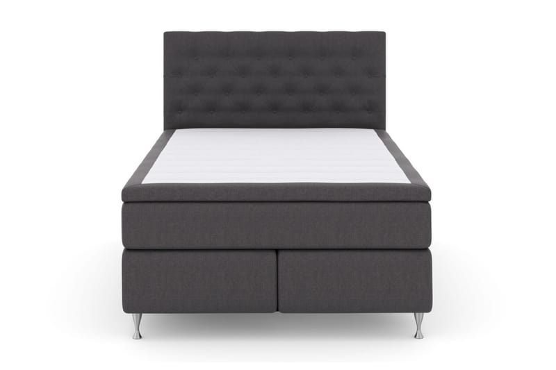 LEXI No 6 Sängpaket 140 F/M Memory/Pocket - Mörkgrå/Silver - Möbler - Sovrum - Sängar - Komplett Sängpaket