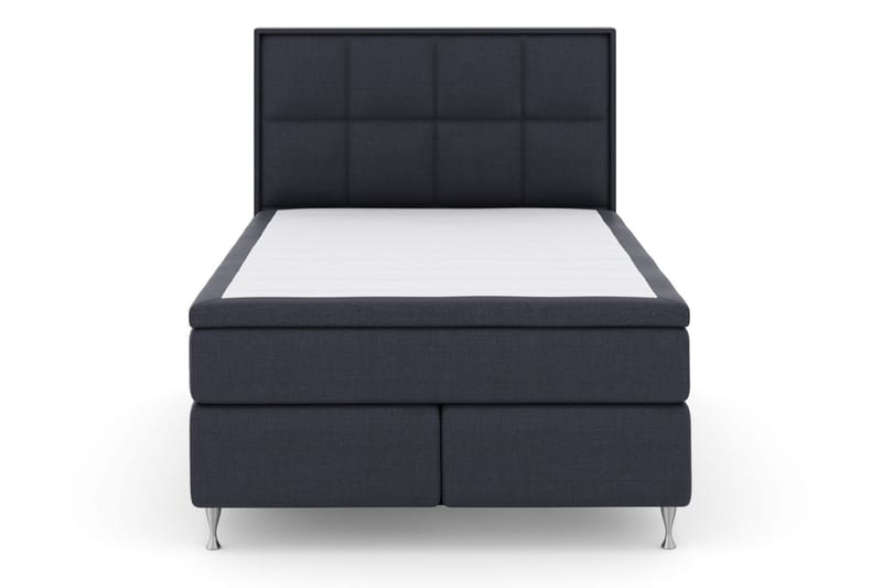 LEXI No 6 Sängpaket 140 Medium Memory/Pocket - Blå/Silver - Möbler - Sovrum - Sängar - Kontinentalsängar