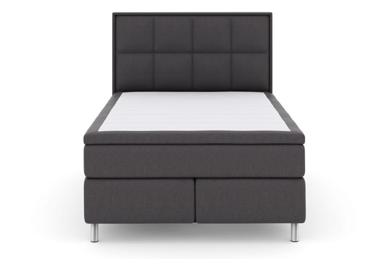 LEXI No 6 Sängpaket 140 Medium Memory/Pocket - Mörkgrå/Metall - Möbler - Sovrum - Sängar - Komplett Sängpaket