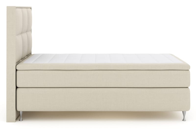 LEXI No 6 Sängpaket 140 Medium Watergel - Beige/Silver - Möbler - Sovrum - Sängar - Komplett Sängpaket