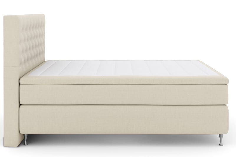 LEXI No 6 Sängpaket 180 Medium Latex/Memory - Beige/Silver - Möbler - Sovrum - Sängar - Komplett Sängpaket