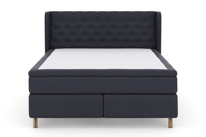 LEXI No 6 Sängpaket 180 Medium Memory/Pocket - Blå/Koppar - Möbler - Sovrum - Sängar - Kontinentalsängar