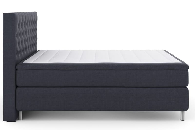 LEXI No 6 Sängpaket 210x210 F/M Latex/Memory - Blå/Metall - Möbler - Sovrum - Sängar - Komplett Sängpaket