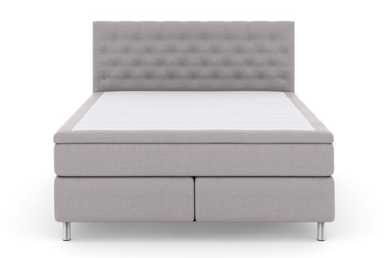 LEXI No 6 Sängpaket 210x210 F/M Latex/Memory - Ljusgrå/Metall - Möbler - Sovrum - Sängar - Komplett Sängpaket