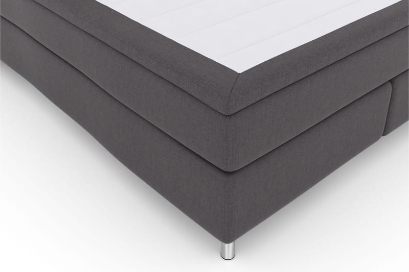 LEXI No 6 Sängpaket 210x210 F/M Latex/Memory - Mörkgrå/Metall - Möbler - Sovrum - Sängar - Komplett Sängpaket