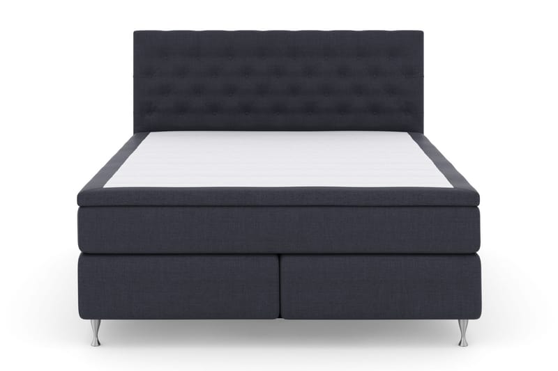 LEXI No 6 Sängpaket 210x210 Medium Watergel - Blå/Silver - Möbler - Sovrum - Sängar - Komplett Sängpaket