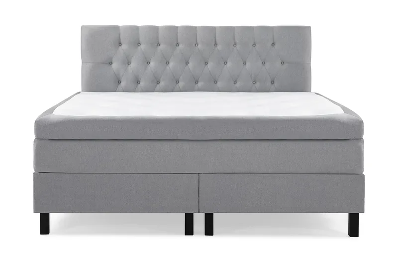 Lucky 180 Kontinentalsängspaket Grå - Möbler - Sovrum - Sängar - Kontinentalsängar